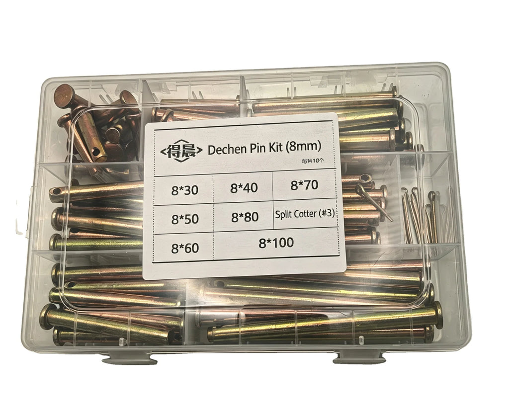 Clevis Pins Kit 80pc Assortment