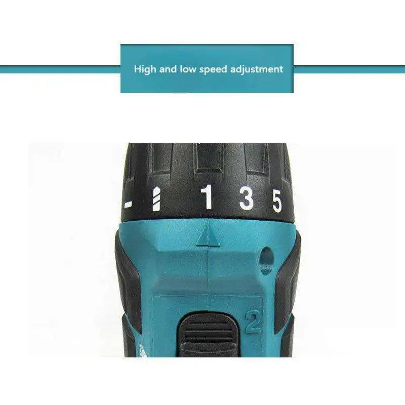 Hot Lithium Cordless Electric Drill Power Tools Drills Set Impact Sets with Auto Lock Chuck Max Torque 220N.m Battery Drill