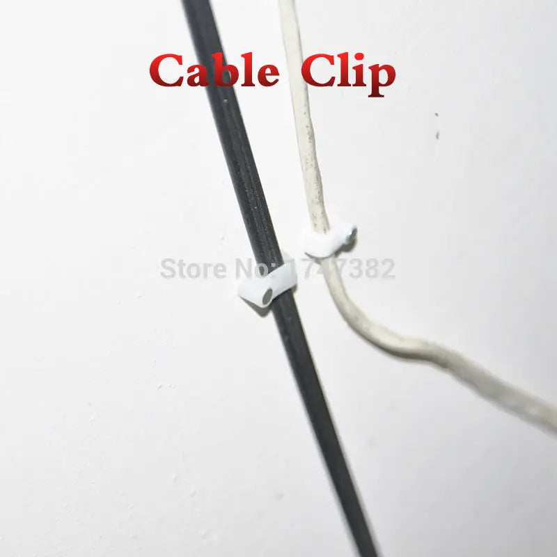 Steel Nail Cable Clips (100-Pack)