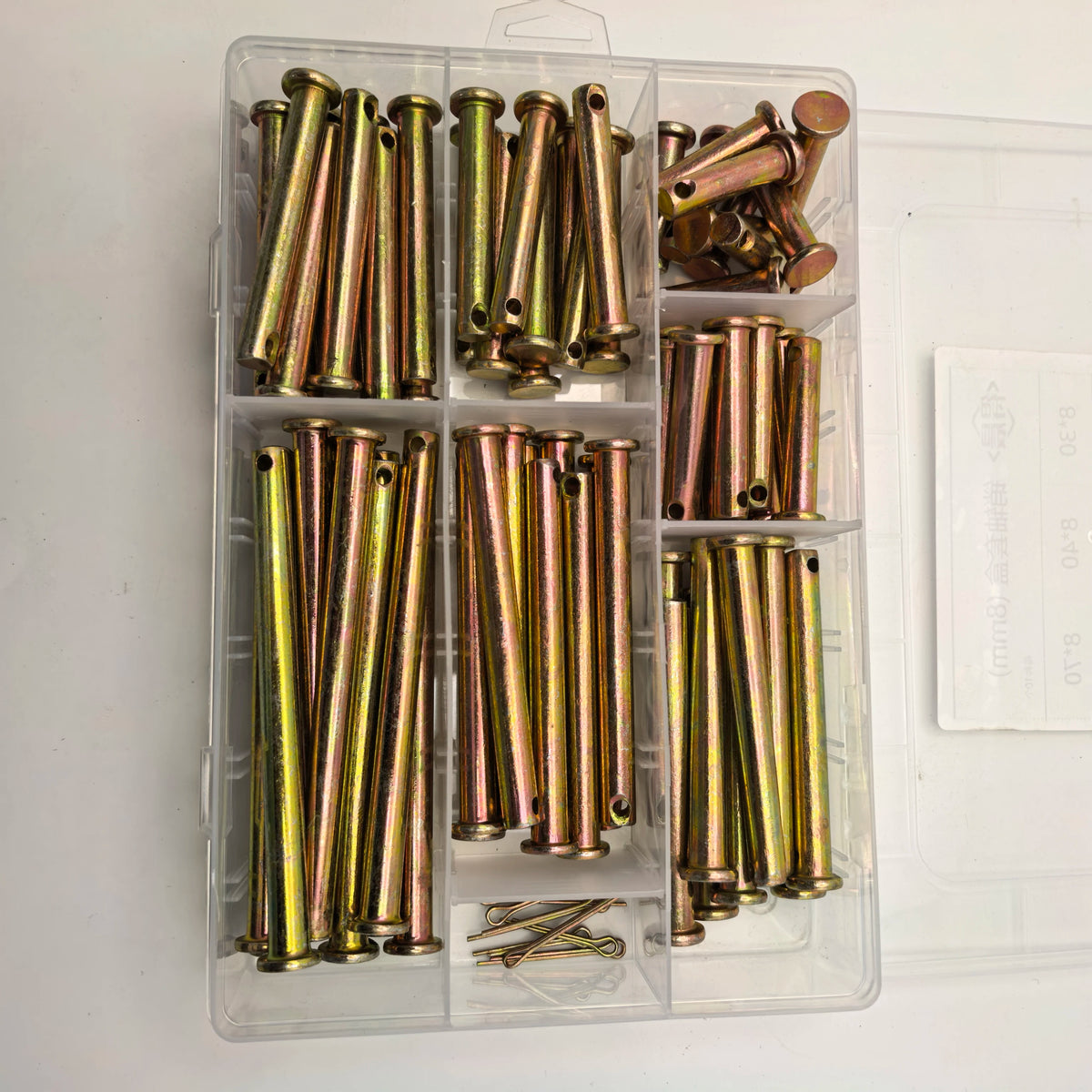 Clevis Pins Kit 80pc Assortment