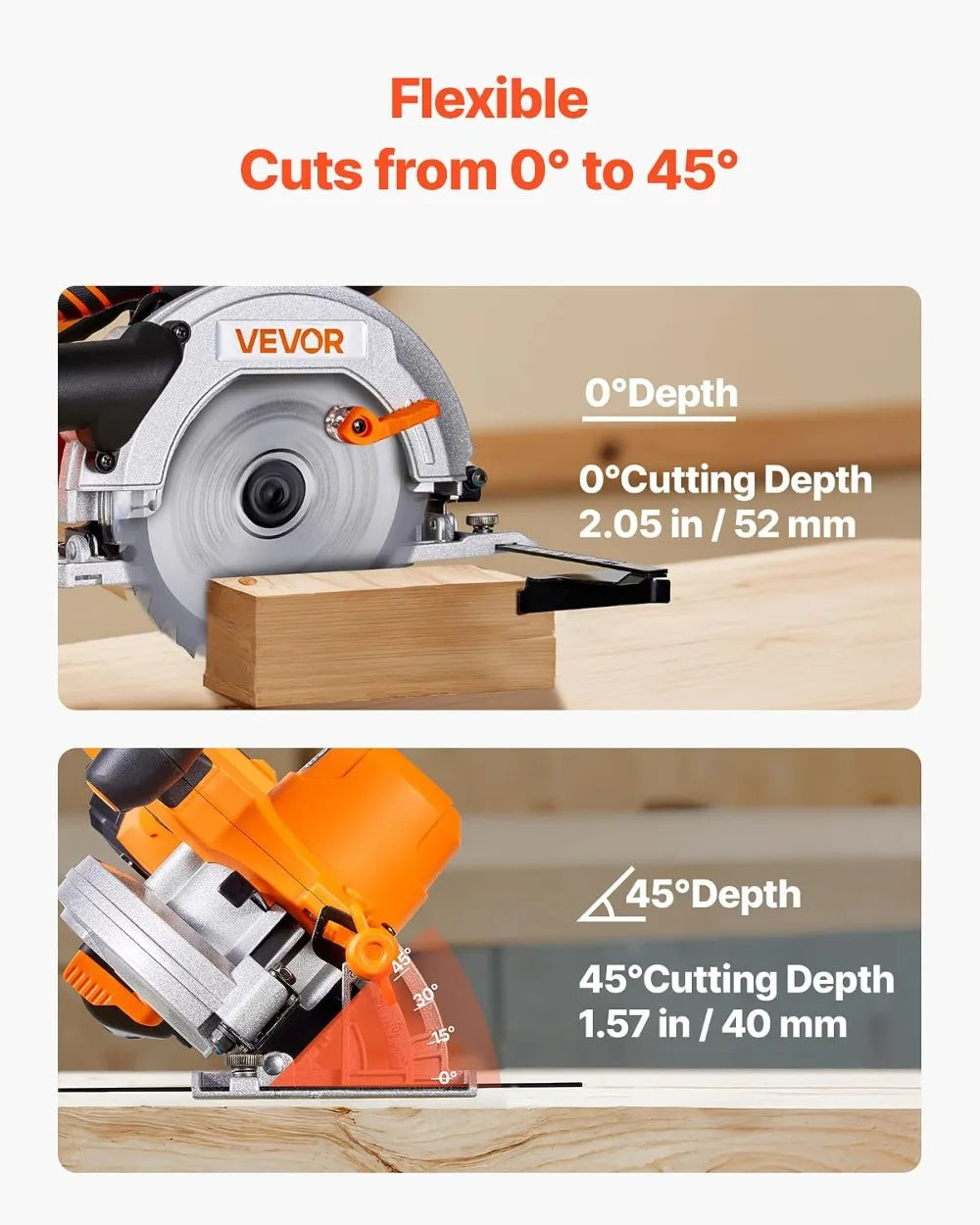 20V Cordless Circular Saw 6-1/2"