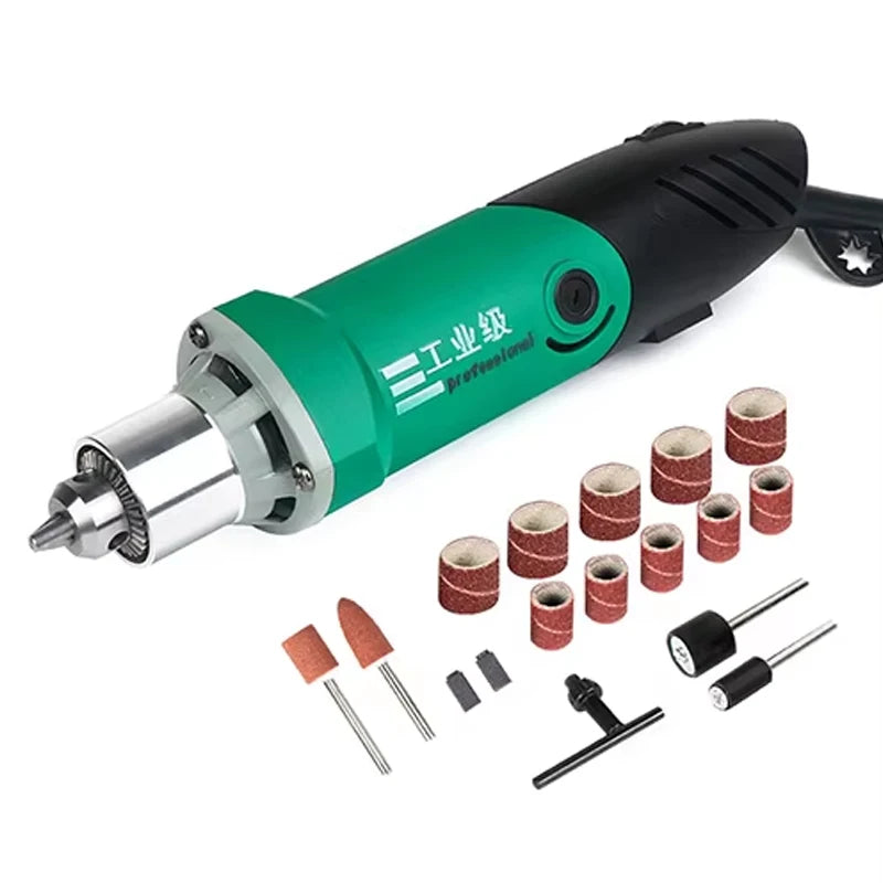 220V 480W High-Power Engraver Electric Drill Engraving Rotary Tool 6-Position Variable Speed Polishing 26700RPM