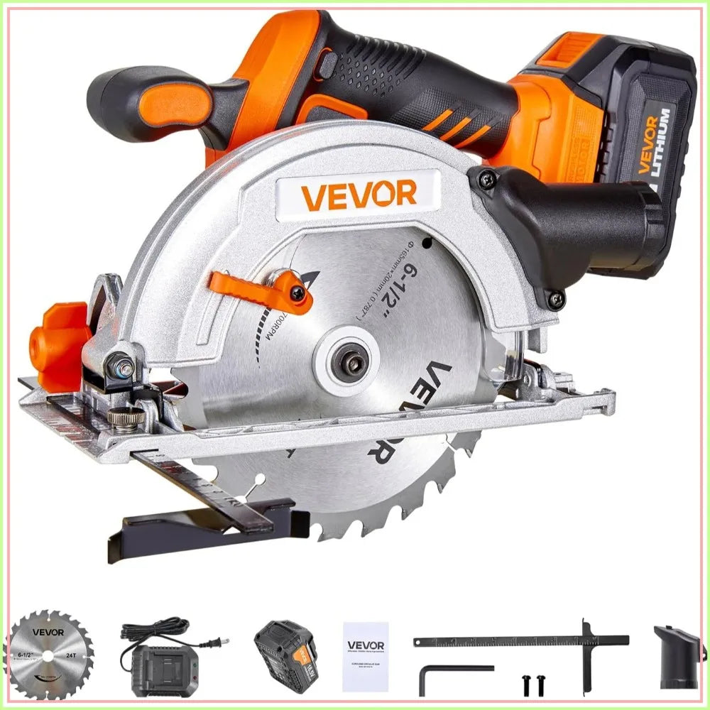 20V Cordless Circular Saw 6-1/2"