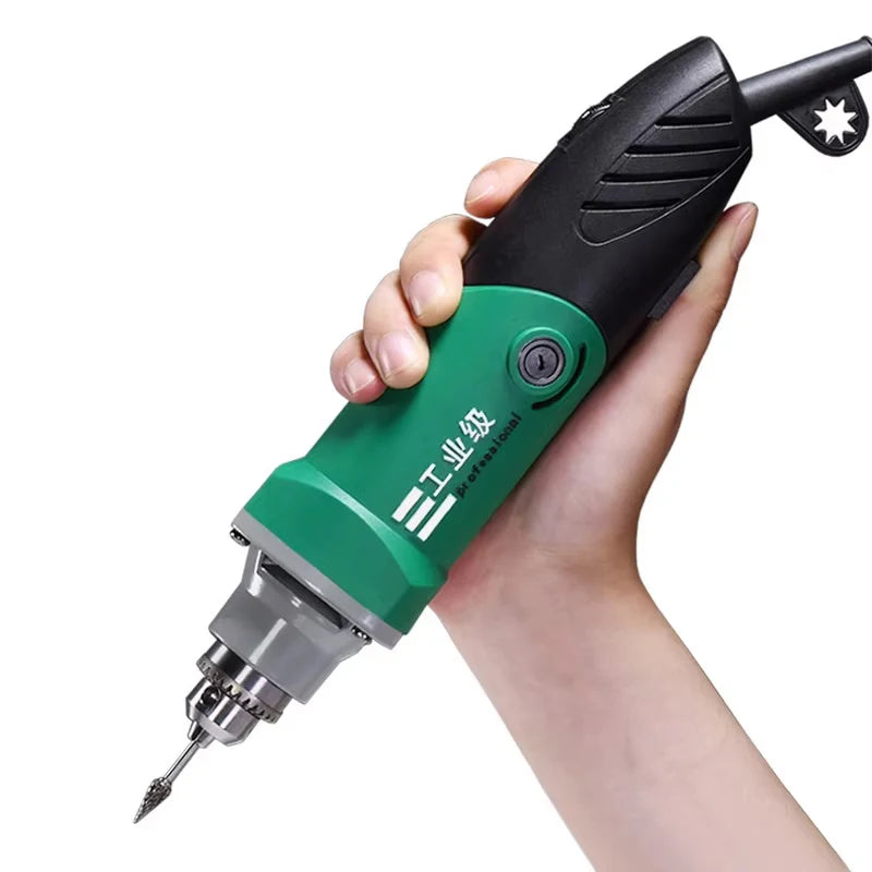 220V 480W High-Power Engraver Electric Drill Engraving Rotary Tool 6-Position Variable Speed Polishing 26700RPM