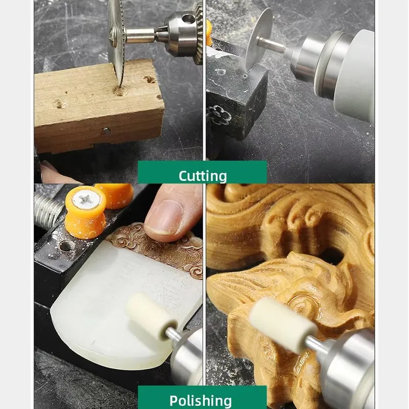 220V 480W High-Power Engraver Electric Drill Engraving Rotary Tool 6-Position Variable Speed Polishing 26700RPM