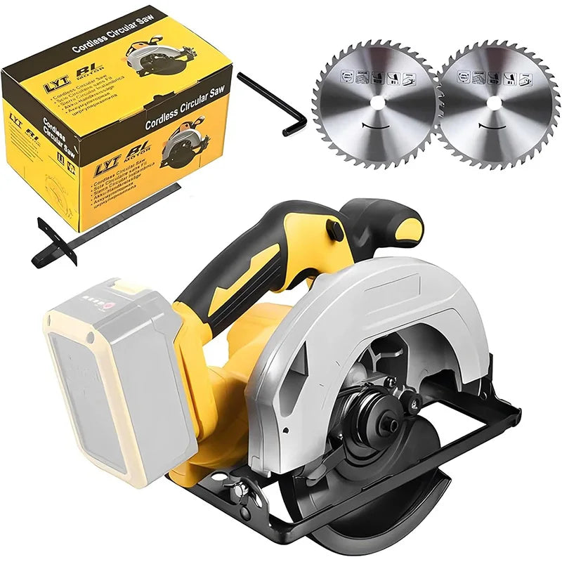20V Cordless Circular Saw with 2 Blades